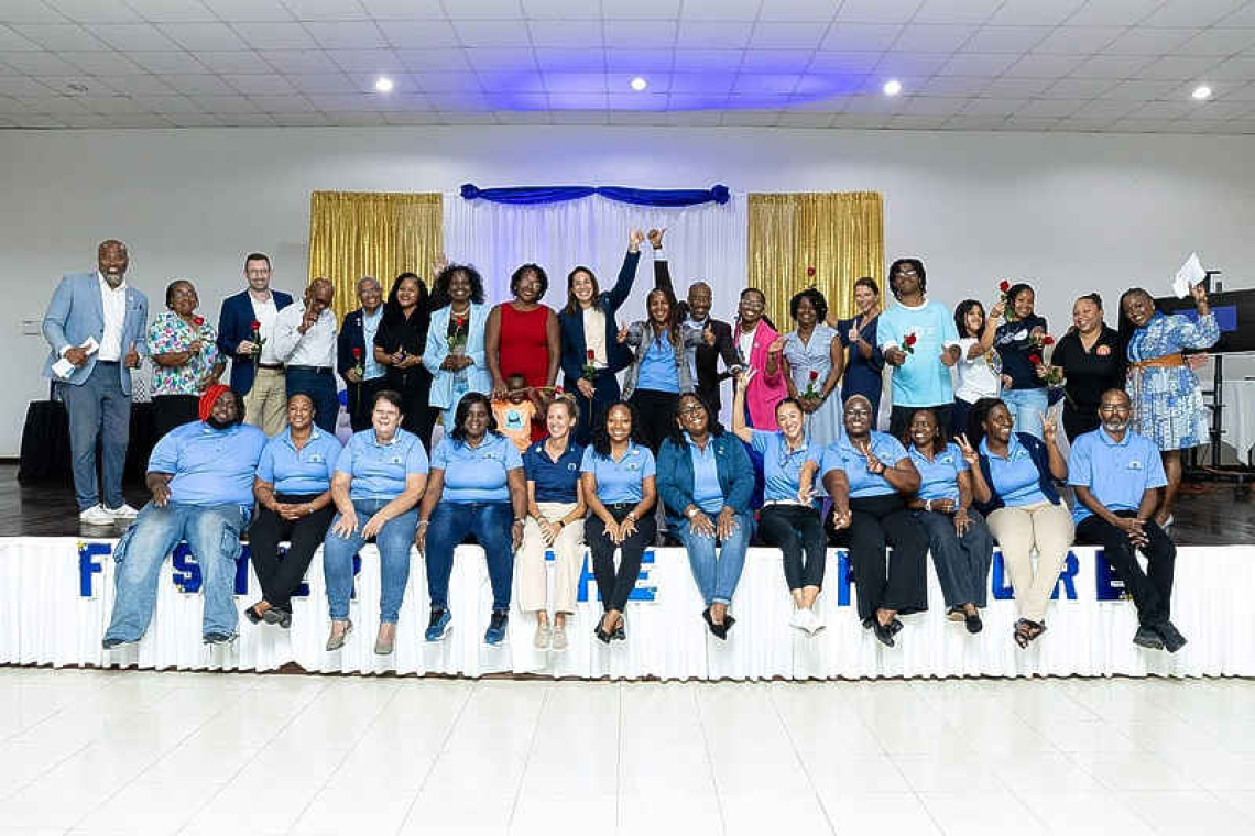 St. Maarten unites to launch  Foster Care Awareness Month