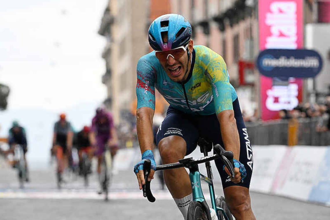 Italy's Ballerini sprints to stage six victory on Giro d'Italia