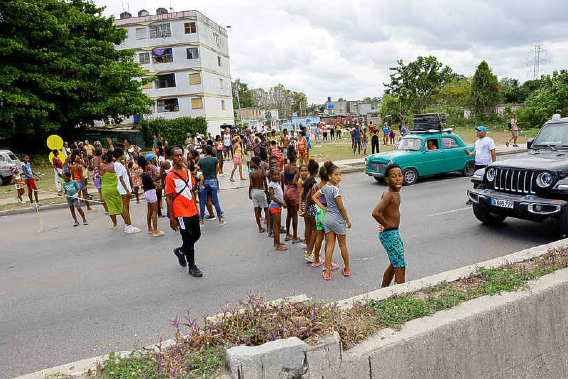       Cuba's electrical grid suffers  partial collapse as protests flare
