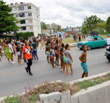       Cuba's electrical grid suffers  partial collapse as protests flare