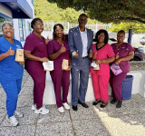 Brug shows appreciation for  frontline healthcare workers