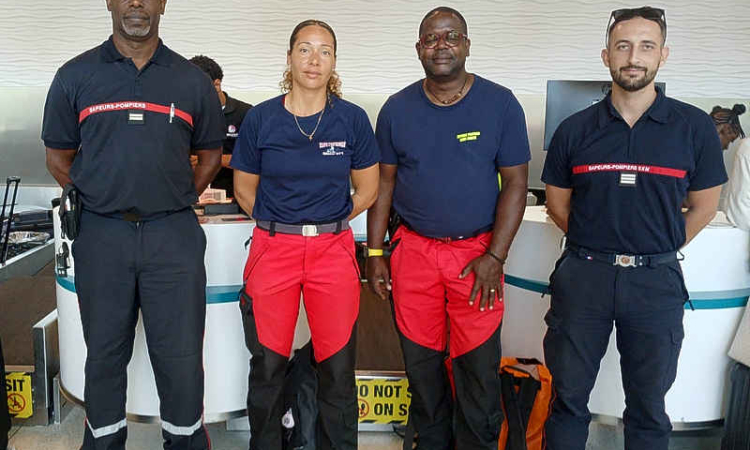 French fire station sends dog handlers  to assist in search for missing hiker
