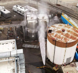 'Potential crack' in California chemical tank  may prevent explosion, fire official believes