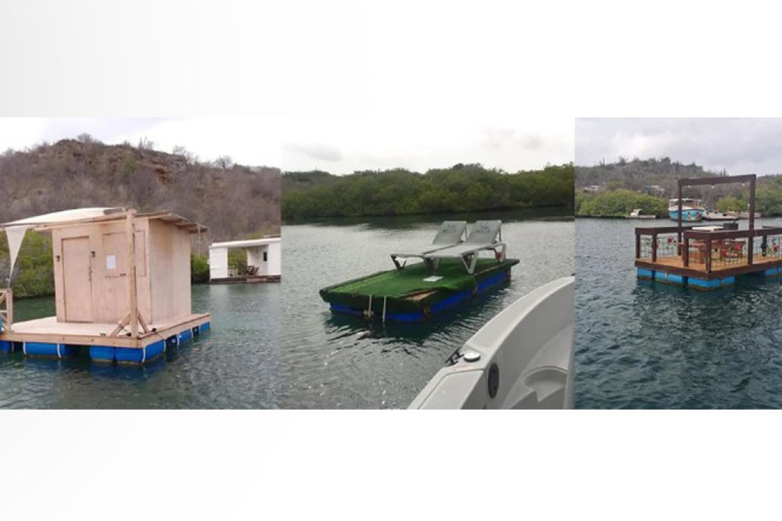 11 unlicensed rafts  in Spanish Water