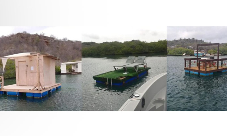 11 unlicensed rafts  in Spanish Water