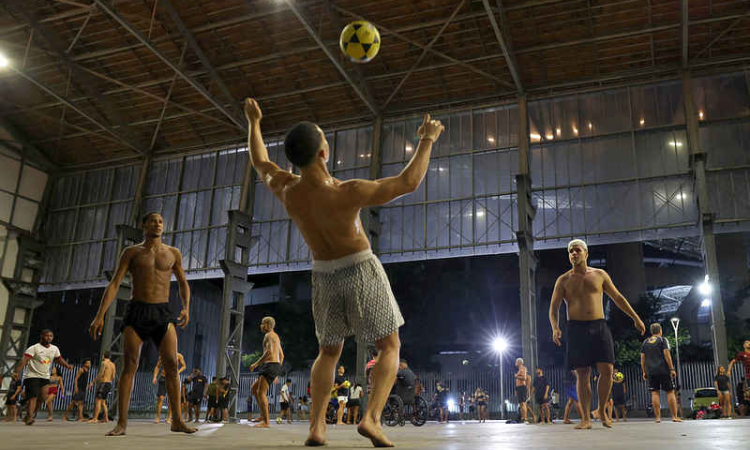 In Rio de Janeiro, the World Cup warm-ups are the real game