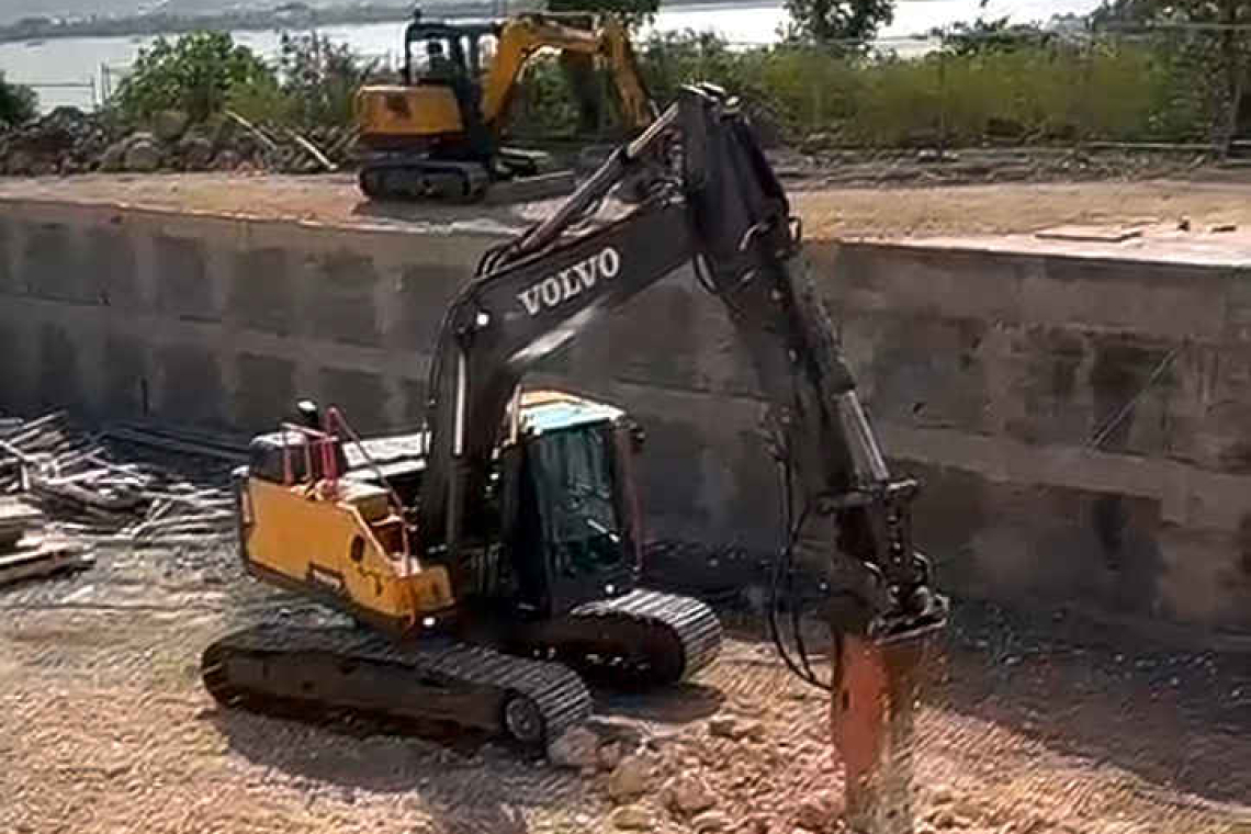 Excavation work continues at West Vue  despite court claims that works had ended