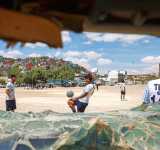 In Mexico, soccer is played wherever space permits