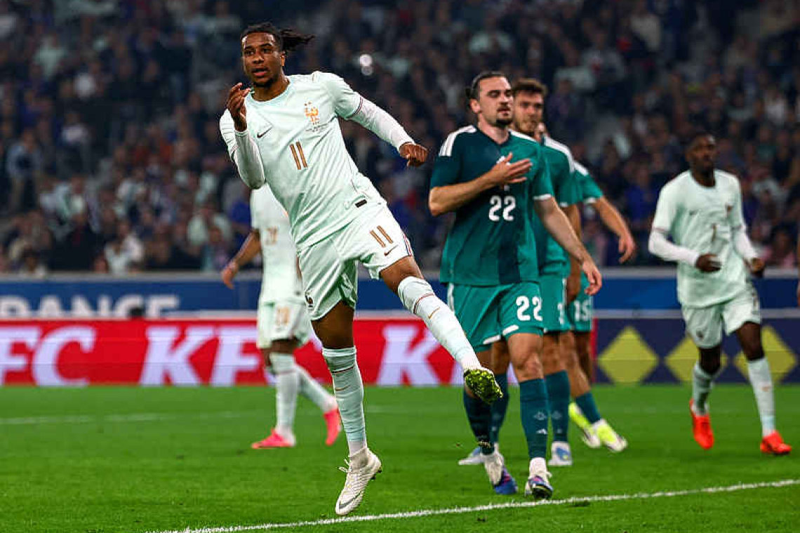 Olise stakes World Cup claim with hat-trick in France win