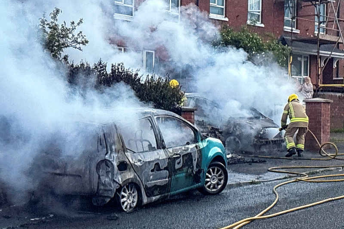 Knife attack victim's family calls for calm  after anti-immigrant violence in Belfast