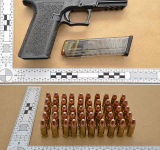 Suspect arrested in illegal  firearms trafficking probe