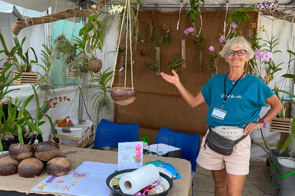 The healing power of orchids, coconuts and composting