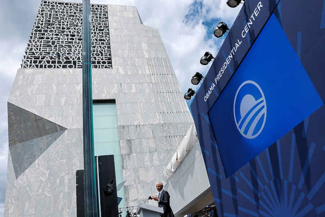 Obama Presidential Center, designed as hub of civic life, celebrated in Chicago
