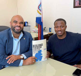 VROMI Minister Gumbs receives housing  development proposal for Belvedere North