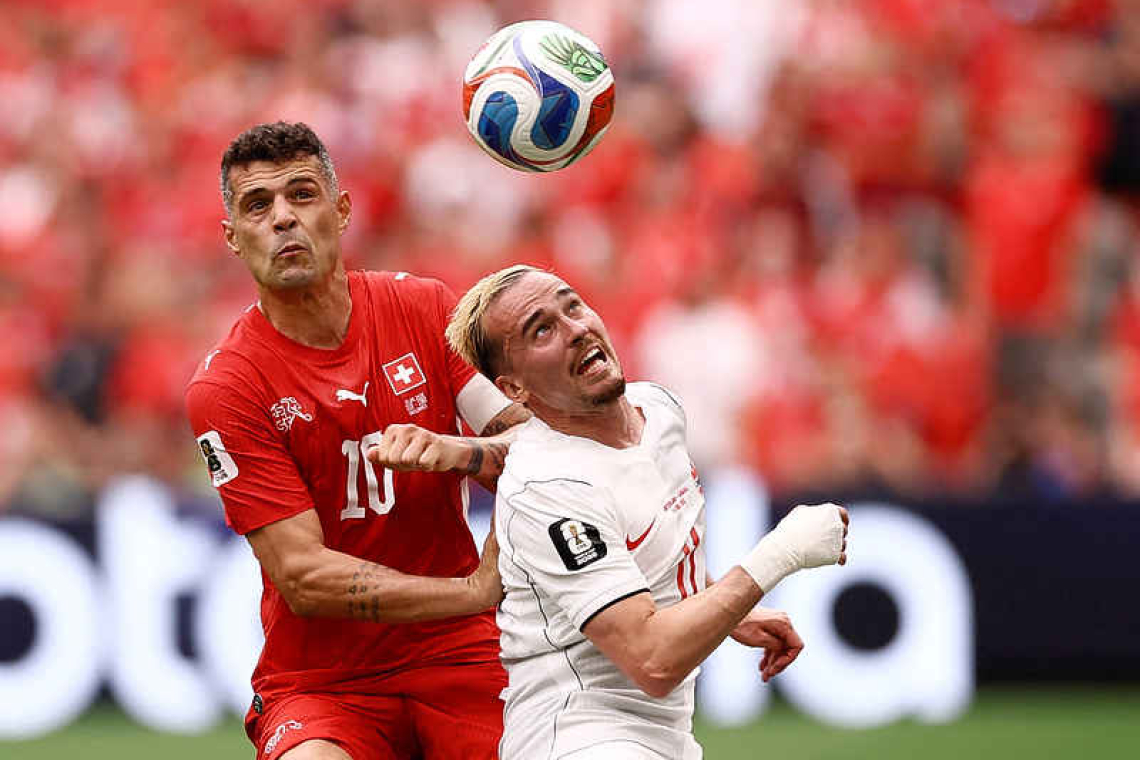 Switzerland secure World Cup group victory with 2-1 win over Canada