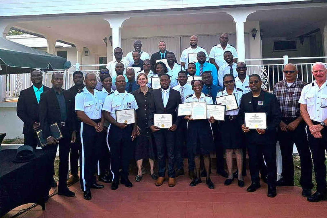 Police hold awards and  recognition ceremony