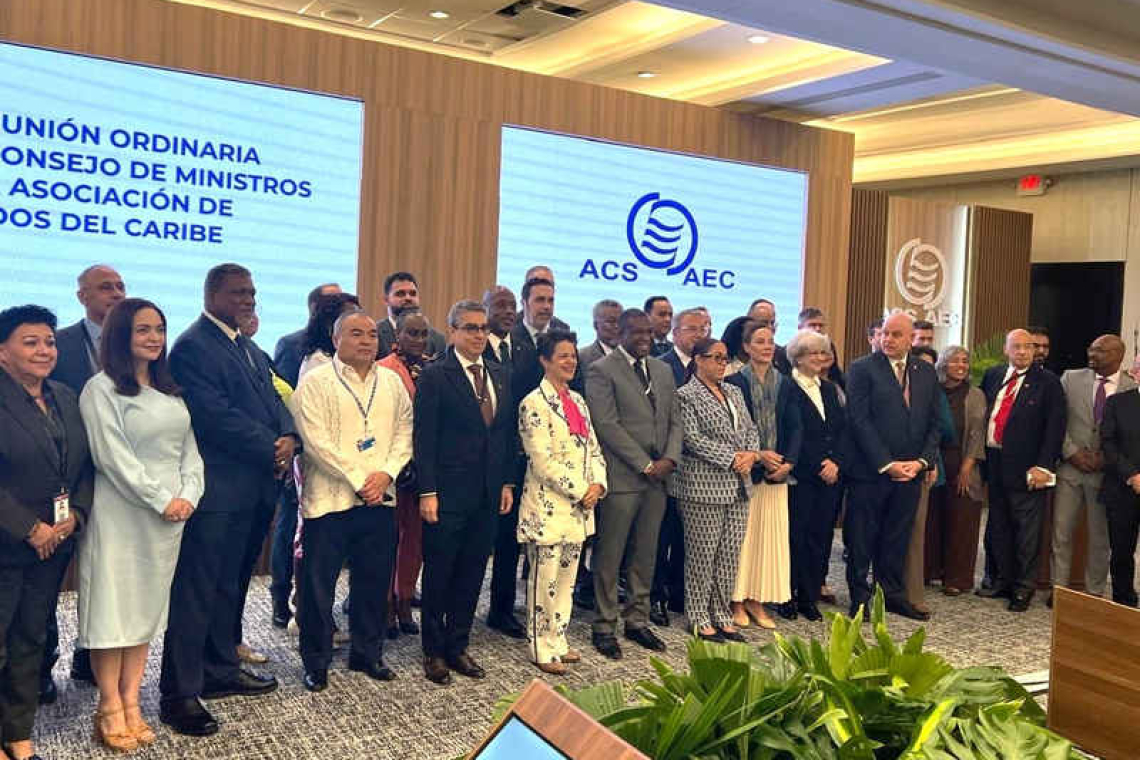 Saint-Martin present at the 31st  Council of Ministers of the ACS