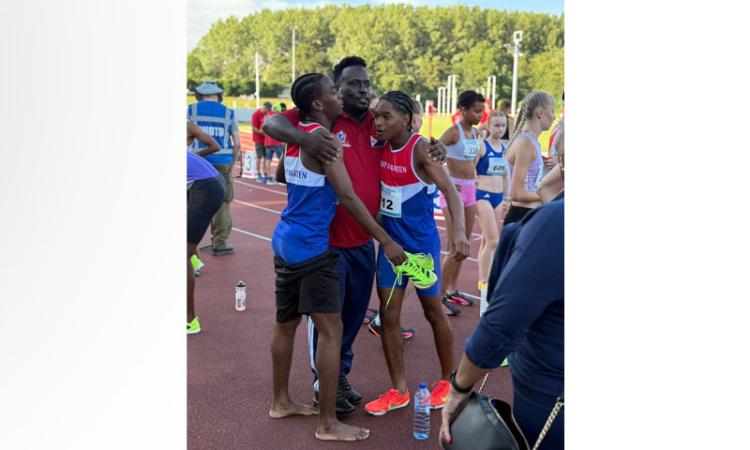 Carlos Brison Cainez, Nahjah Wyatte Munoz  impress at Dutch qualification meet