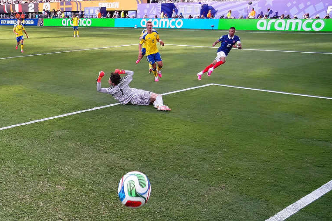 Mbappe double as France ease past Sweden 3-0 to reach last 16