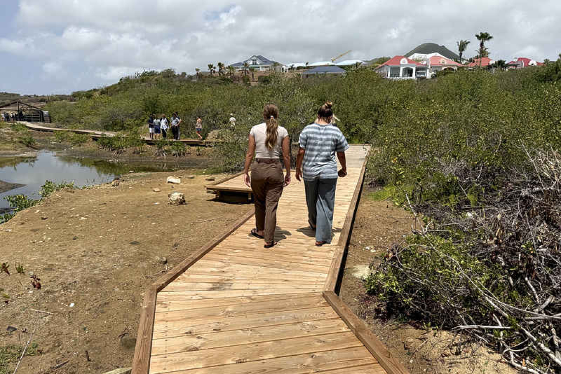 Biodiversity Mangrove Nursery  inaugurated in Orient Bay Mon