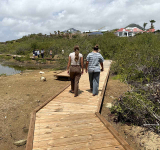 Biodiversity Mangrove Nursery  inaugurated in Orient Bay Mon