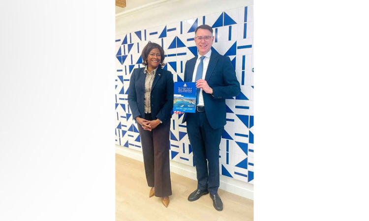 Arrindell, Brazilian Diplomat discuss  renewable energy, sustainable devpt.