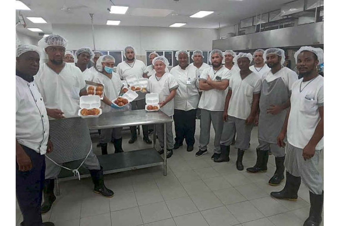 Prisoners learn to  bake sweet bread