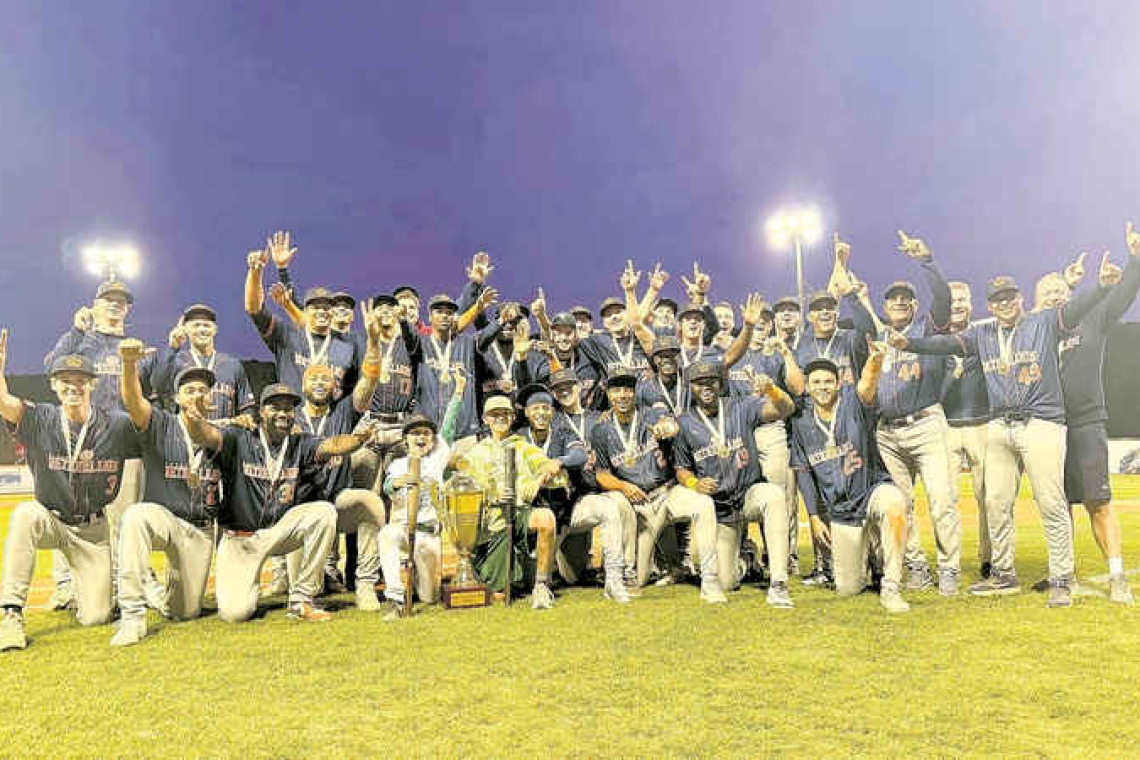 St. Maarten’s Denzel Richardson homers to blast  Kingdom team to victory at Prague Baseball Week