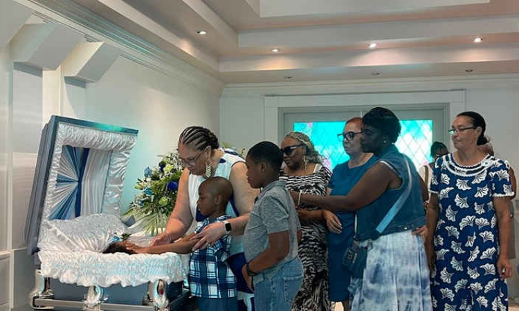 Mourners pay respects to late Chief  Fisheries Officer Dr Shelly-Ann Cox