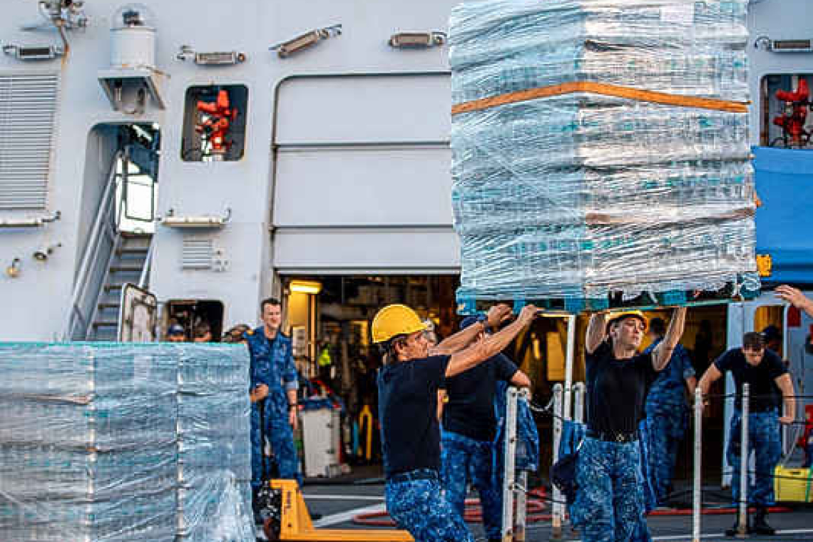 Dutch navy ends relief  mission to Venezuela