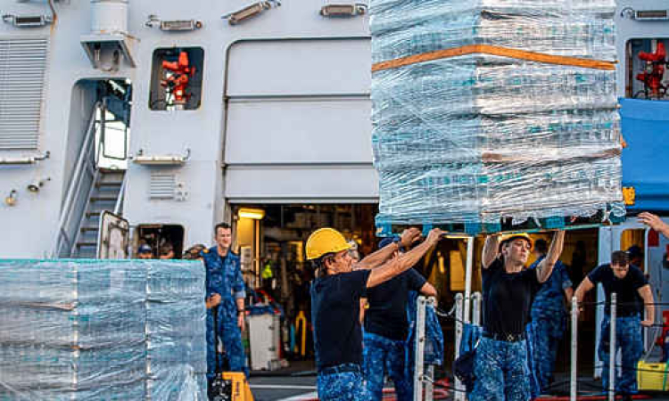 Dutch navy ends relief  mission to Venezuela