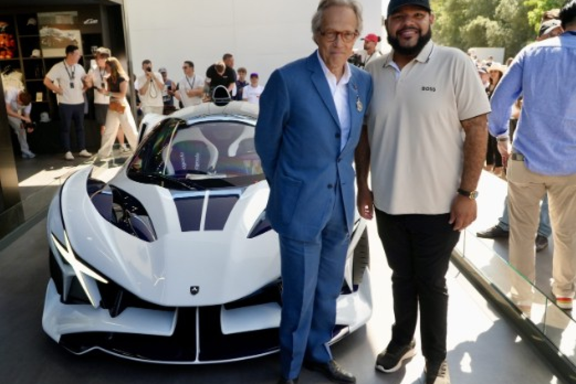  Middelhof represented Curaçao  at Goodwood Festival of Speed