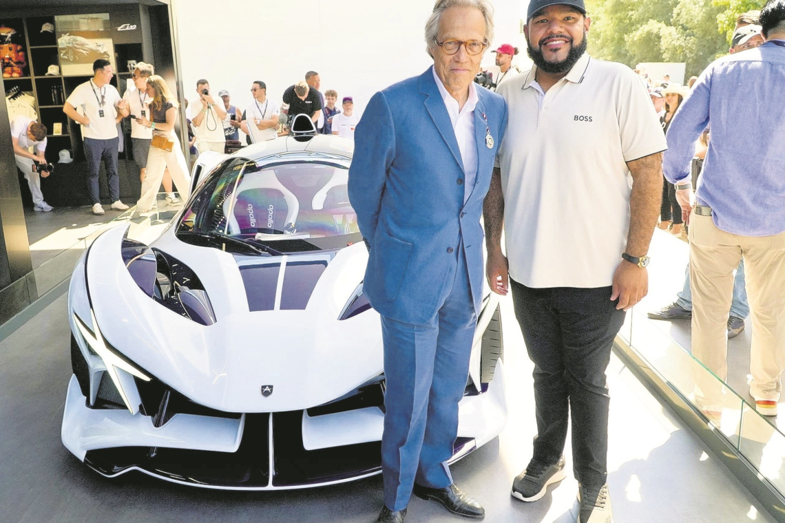  Middelhof represented Curaçao  at Goodwood Festival of Speed