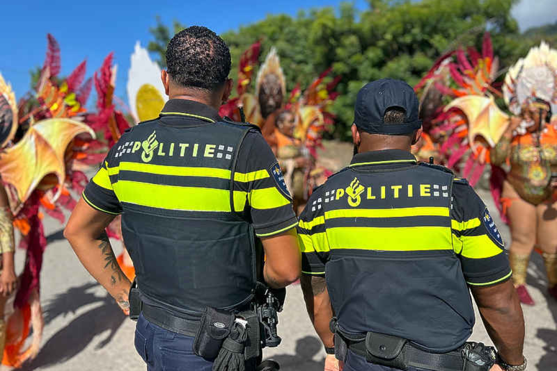 Police urge safe celebrations  during Statia and Saba Carnival