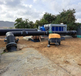 First new Sucker Garden pump  being installed, testing in 2 weeks