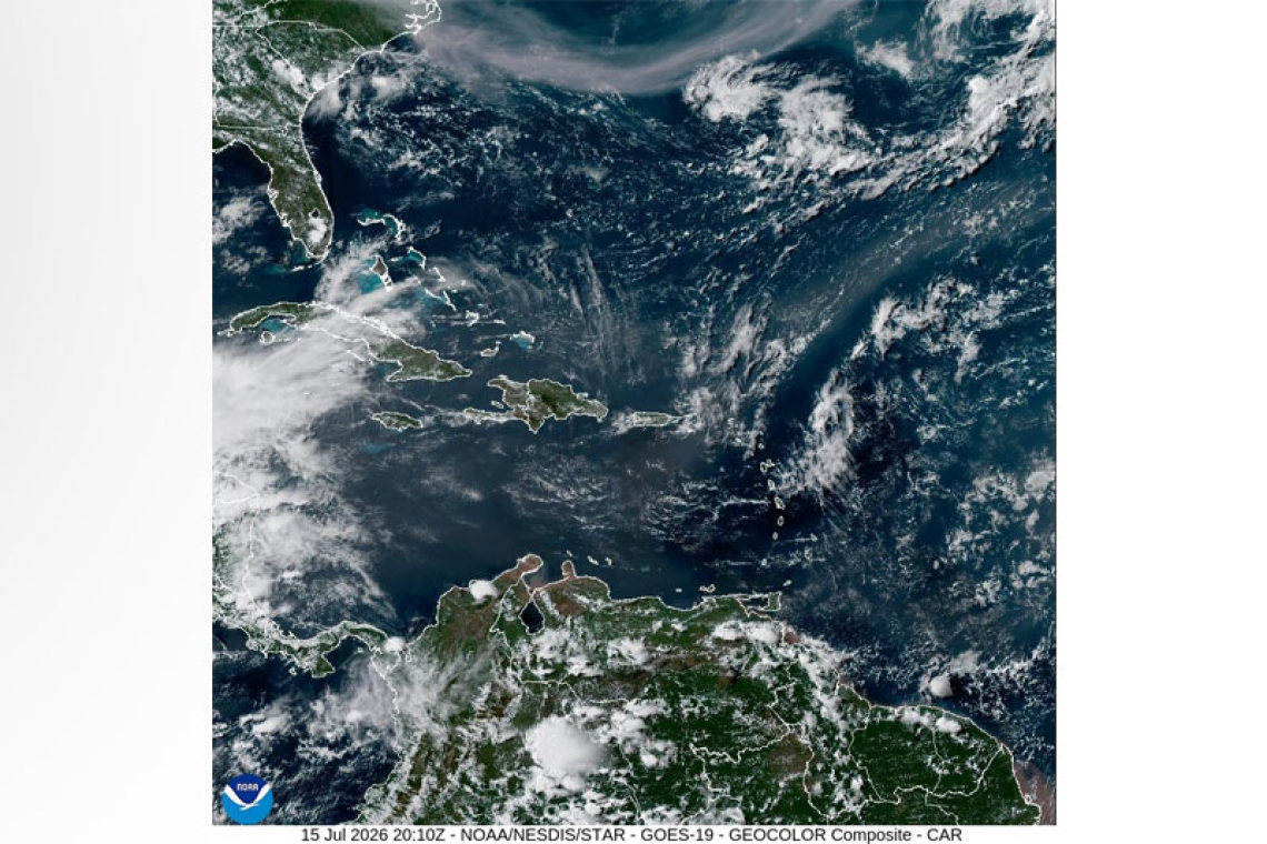 PUBLIC WEATHER FORECAST FOR ST. MAARTEN