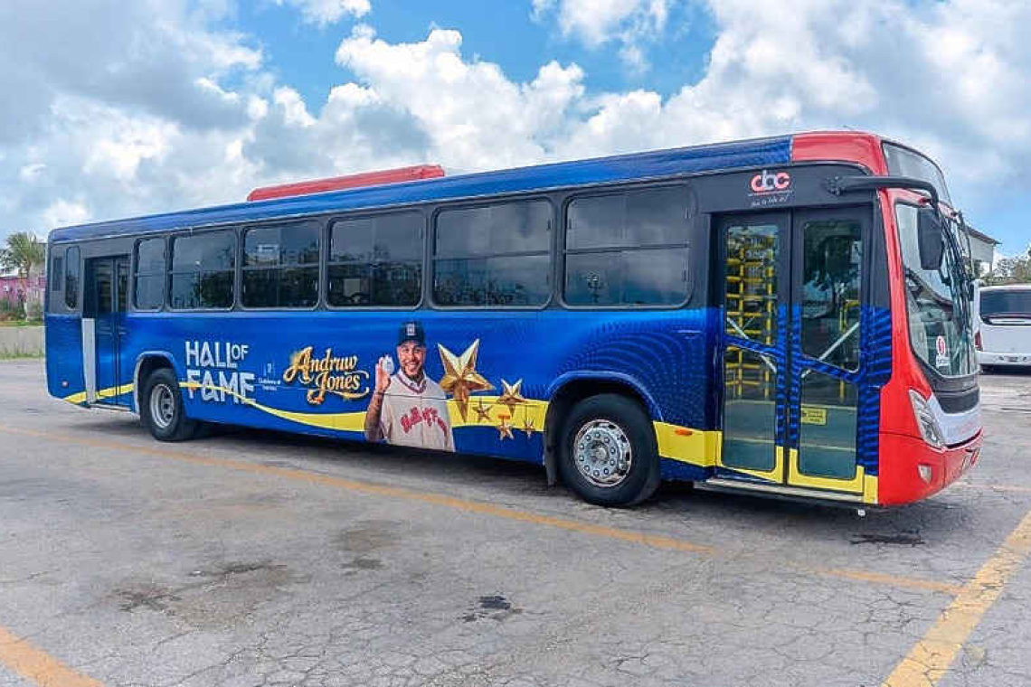 ABC bus is named  after Andruw Jones