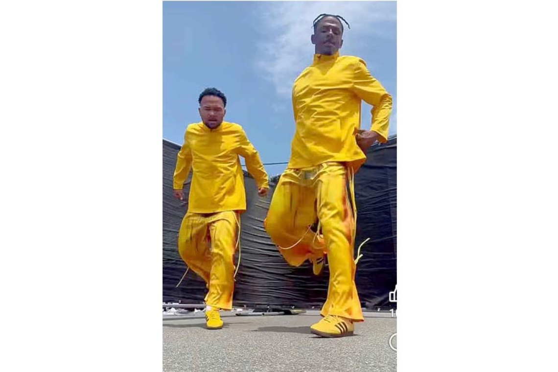 St. Maarten's Jay Mills one of dancers at FIFA World Cup Final's halftime show 