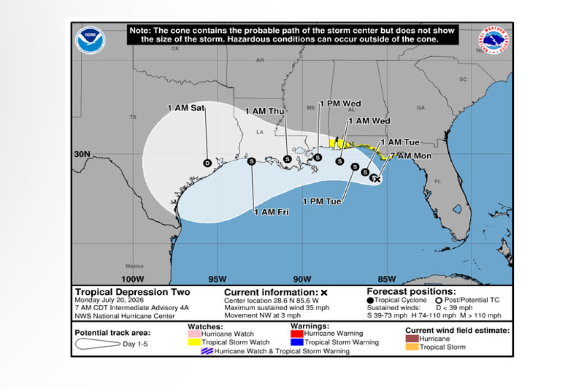 ...DEPRESSION EXPECTED TO BECOME A TROPICAL STORM LATER TODAY
