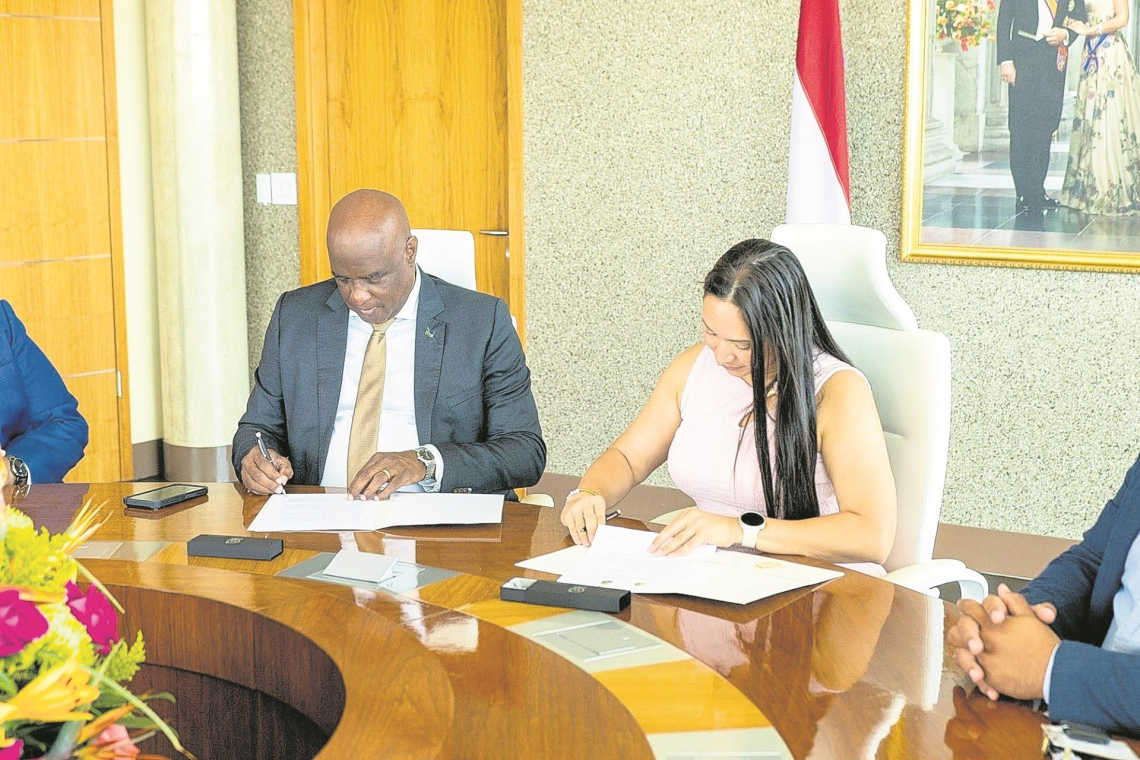Digital pact between  Curaçao and Aruba