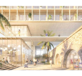 Waterfort Plaza on  architectural stage