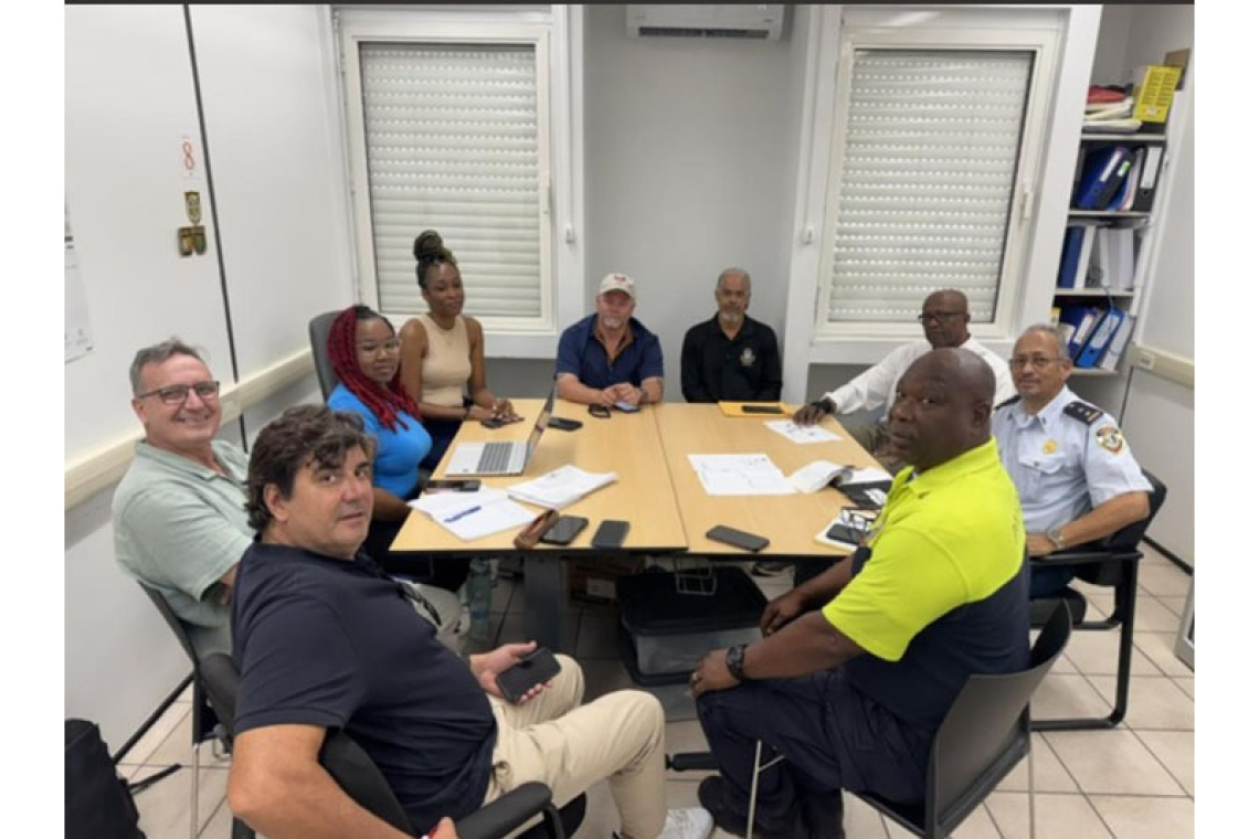 Coordination meeting held for Point Blanche prison project