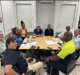 Coordination meeting held for  Point Blanche prison project
