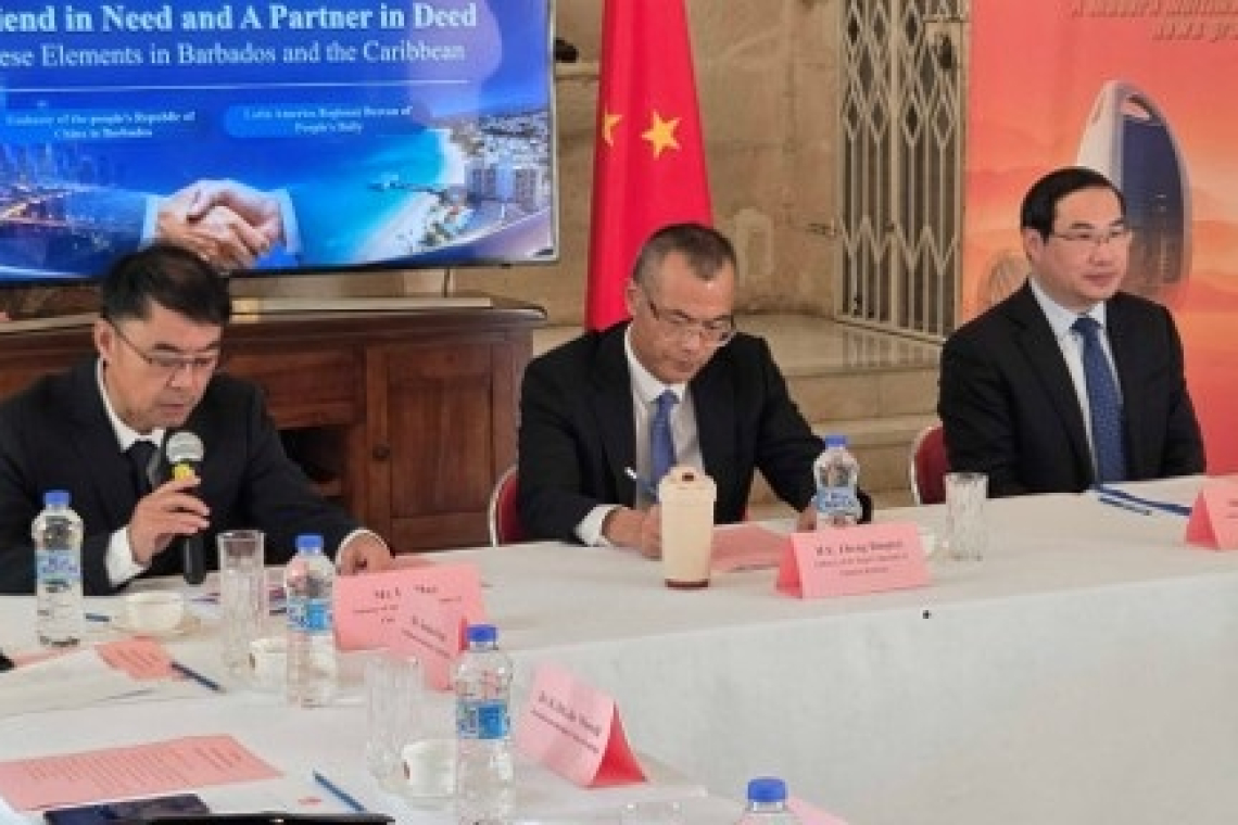 China offers training  for 1 000 Barbadians