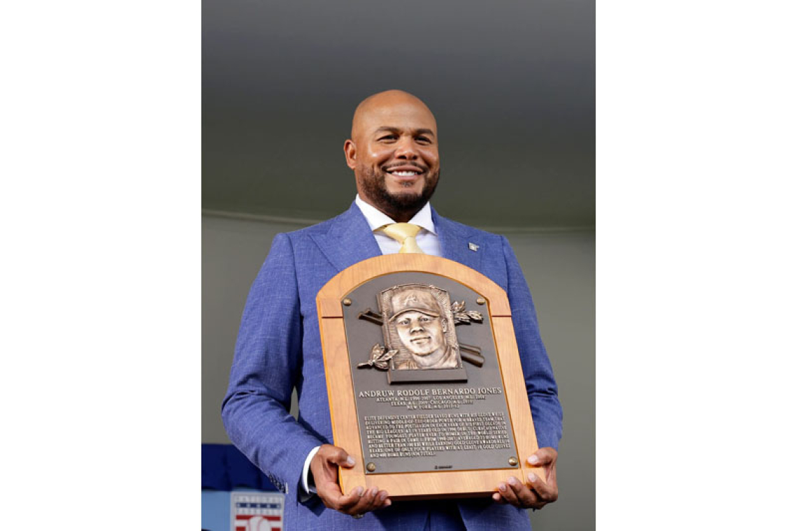 Andruw honours father  in Hall of Fame speechx