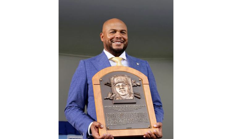 Andruw honours father  in Hall of Fame speechx