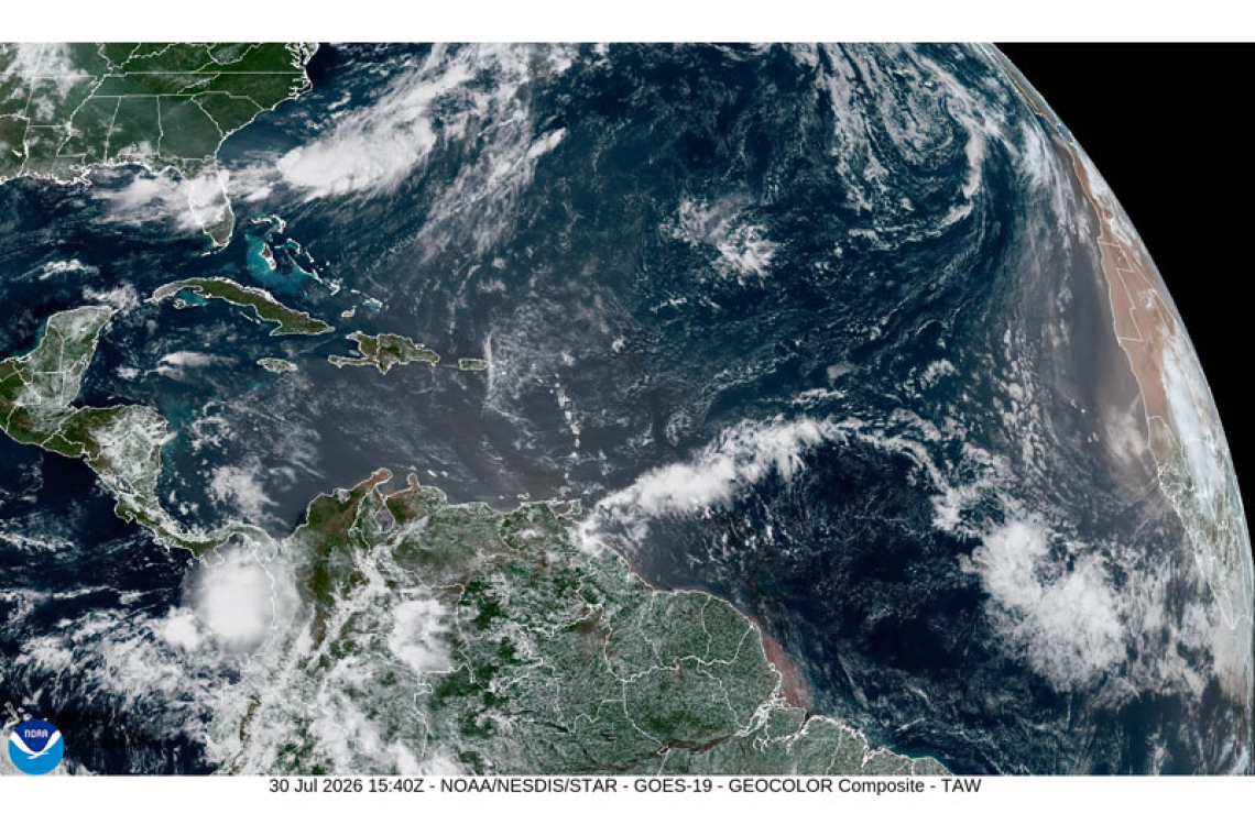 St. Maarten Public Weather Forecast Issued