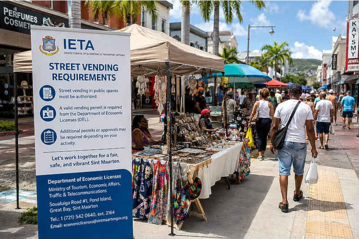 IETA to conduct inventory of street  vendors, says they must have permits