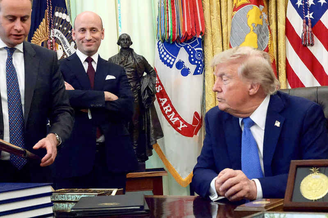 Trump names Will Scharf as White House counsel