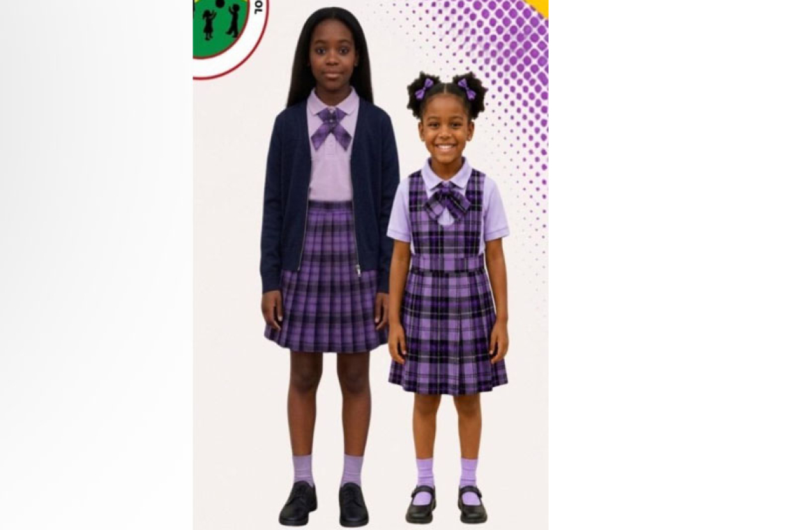 MLK students can wear new or  existing uniform next school yr.